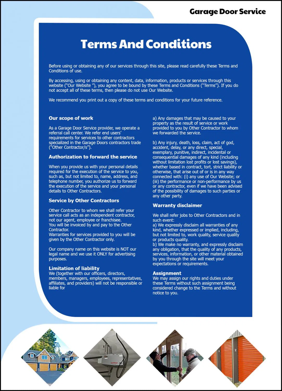 All County Garage Doors Seattle, WA 206-981-5403